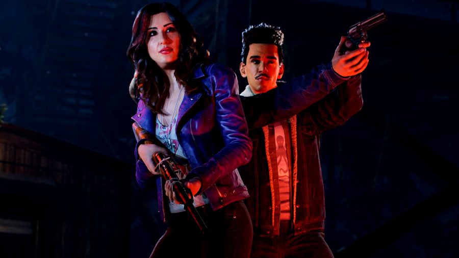 Evil Dead The Game Single Player: An image of two characters from the Ash vs Evil Dead series in-game