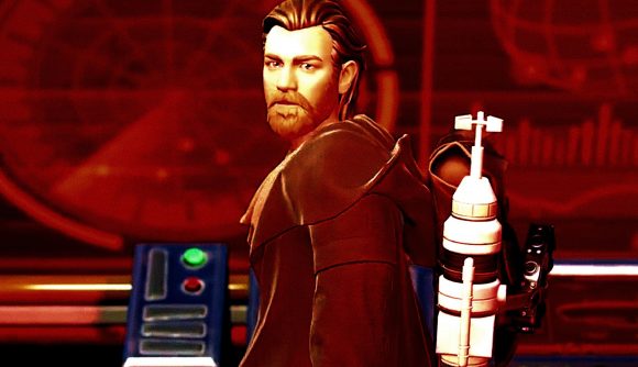 Fortnite Collision Event Darth Vader: Obi Wan Kenobi in Fortnite turning around