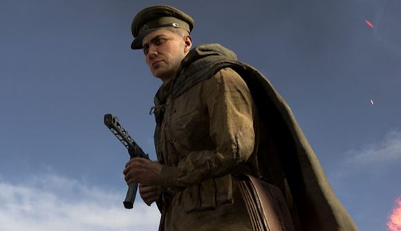 Hell Let Loose console update 1: A soviet holding a PPSh