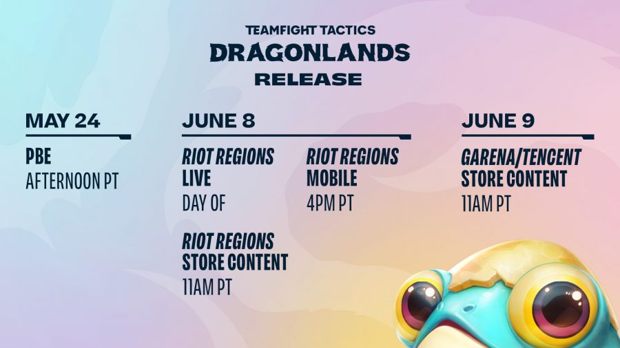 Teamfight Tactics patch notes: Dragonlands release schedule