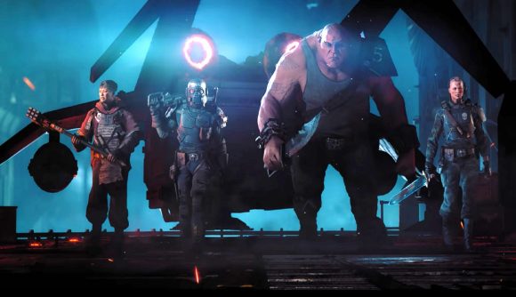 warhammer darktide campaign destiny 2 the four classes and characters from darktide land in spaceship