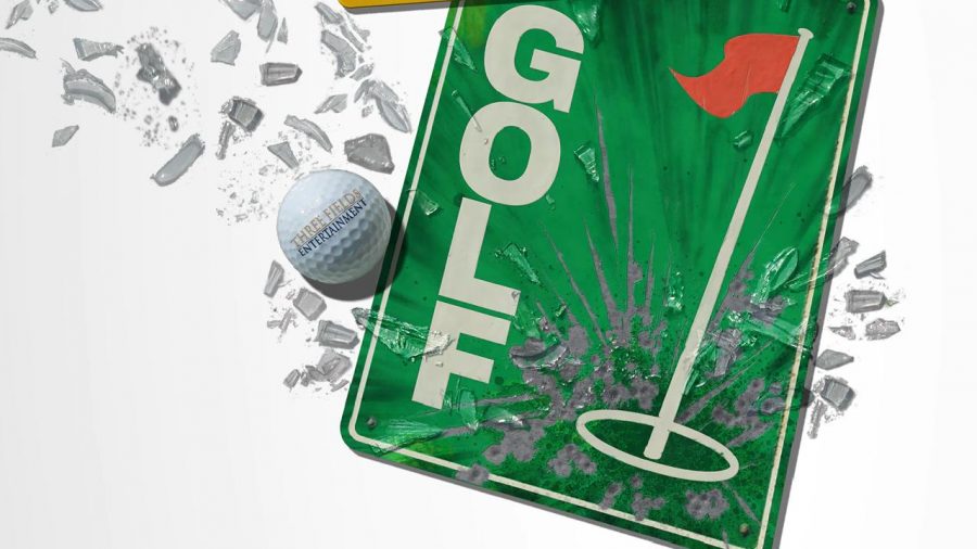 Xbox Games With Gold Free Games June 2022: Golf ball can be seen hitting a golf sign