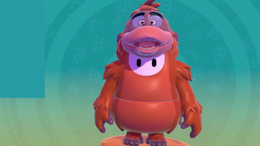 Fall Guys King Louie skin: Fall Guys costume for King Louie from The Jungle Book