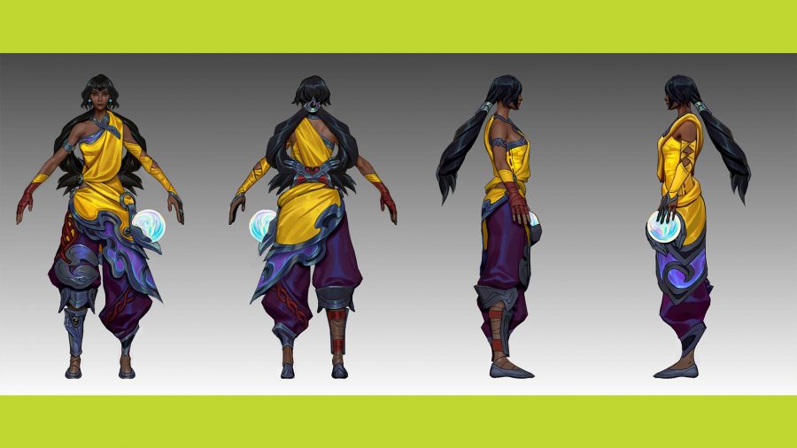 League of Legends Nilah release date: Nilah's character model