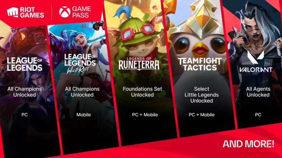 League of Legends Riot Xbox Game Pass savings: all five Riot Games titles on Xbox Game Pass and what's included