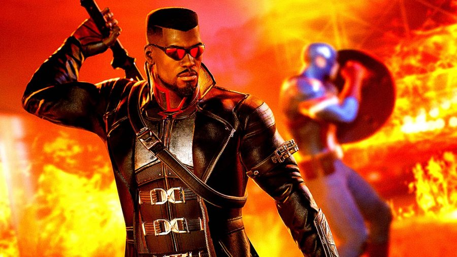 Marvel's Midnight Suns characters: an image of Blade from Marvel's Midnight Suns