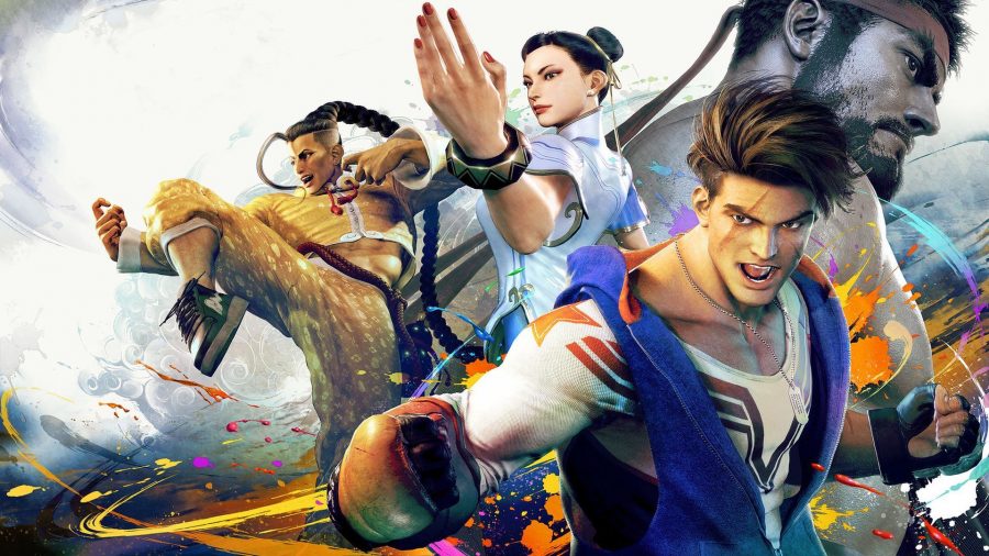 Street Fighter 6 Roster: Luke, Jamie, Chun Li, and Ryu can be seen in art for Street Fighter 6