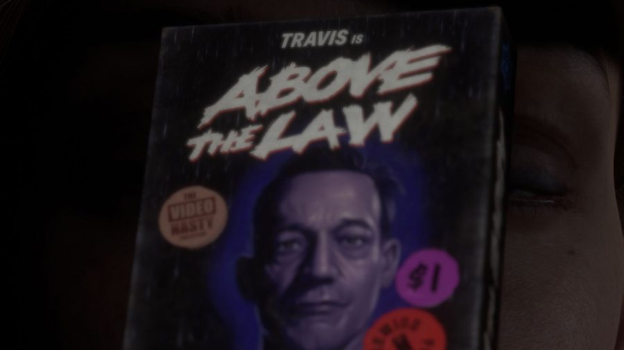 The Quarry Paths: The Above The Law tape box can be seen