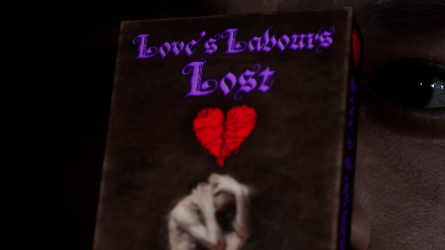 The Quarry Paths: The Love Labour's Lost path tape box can be seen in the menu
