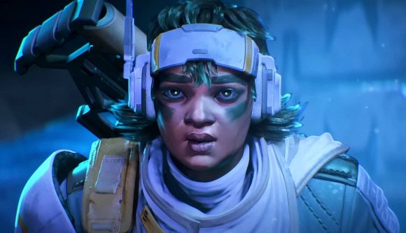 Apex Legends Survive short Season 14 Character: an image from a woman looking confused with green hair