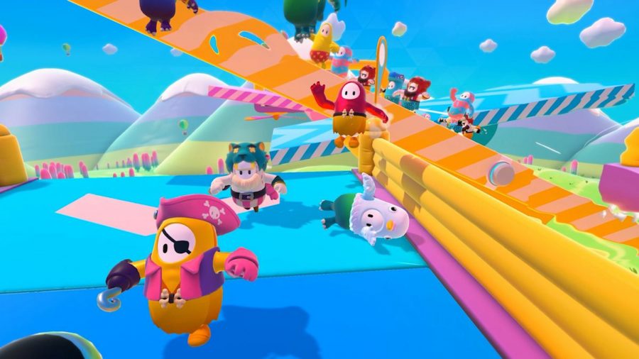 Free Nintendo Switch games: several beans run to the finish line in Fall guys