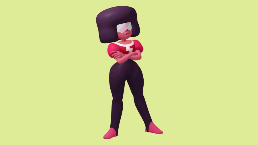 MultiVersus skins: an image of Garnet in casual clothing