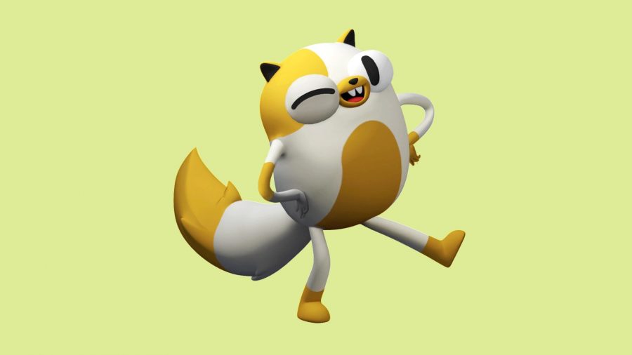 MultiVersus skins: an image of a yellow and white cartoon cat