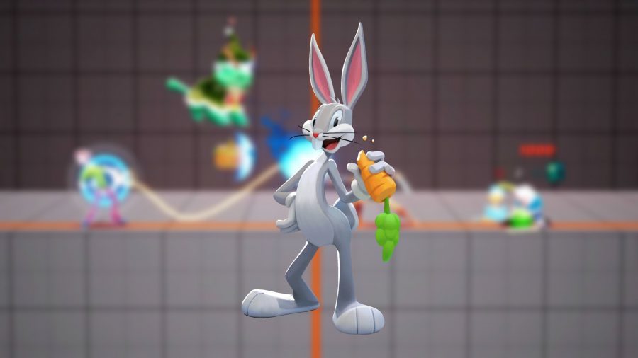 MultiVersus tier list: an image of Bugs Bunny's character model