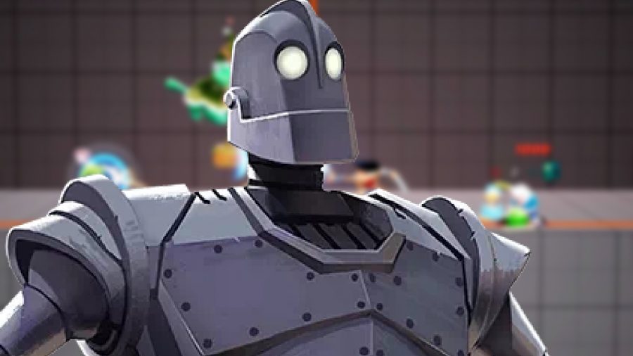 MultiVersus tier list: an image of Iron Giant's character model