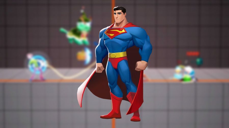 MultiVersus tier list: an image of Superman's character model