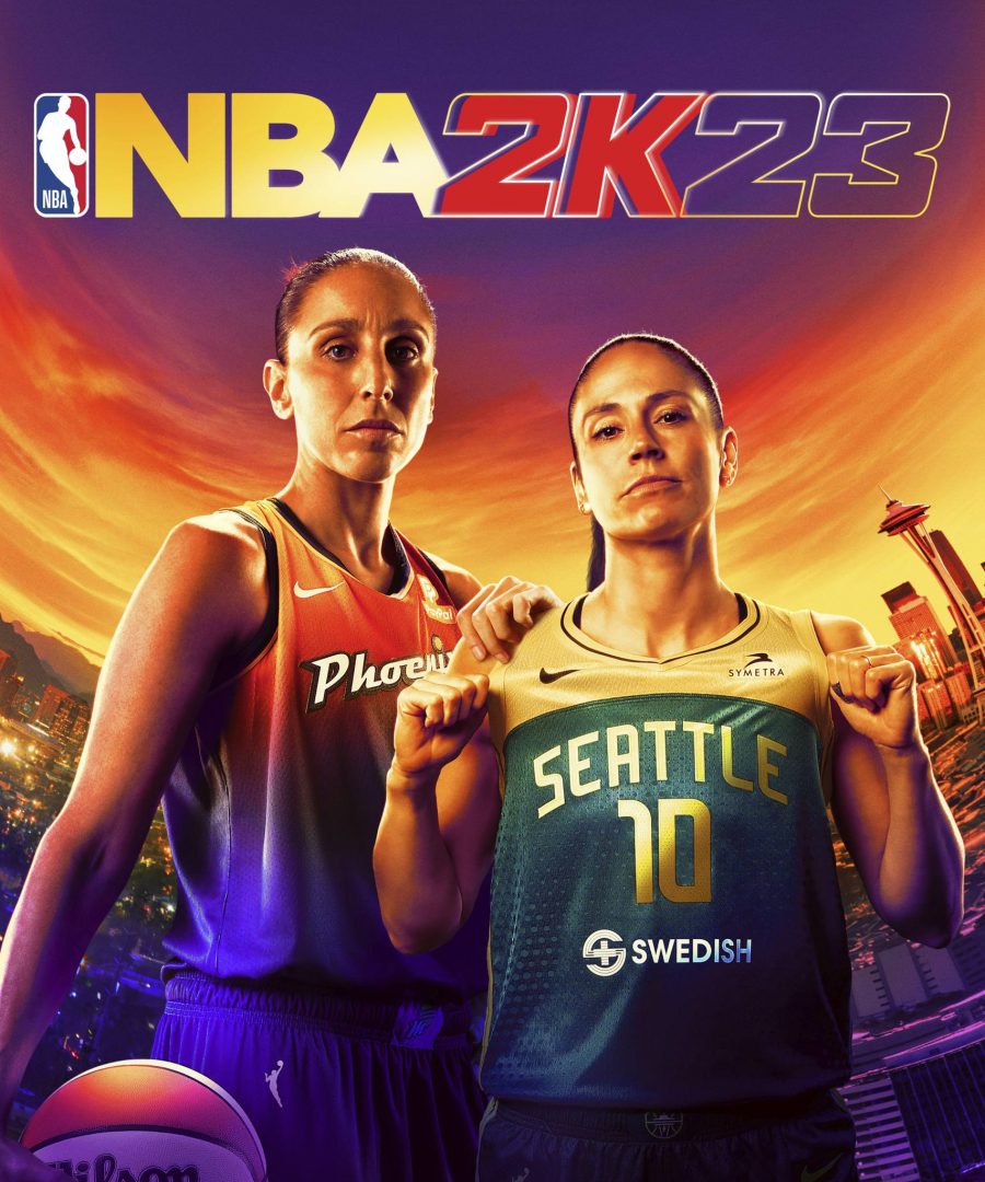 NBA 2K23 Cover Athletes: Sue Bird and Diana Taurasi can be seen on the cover.