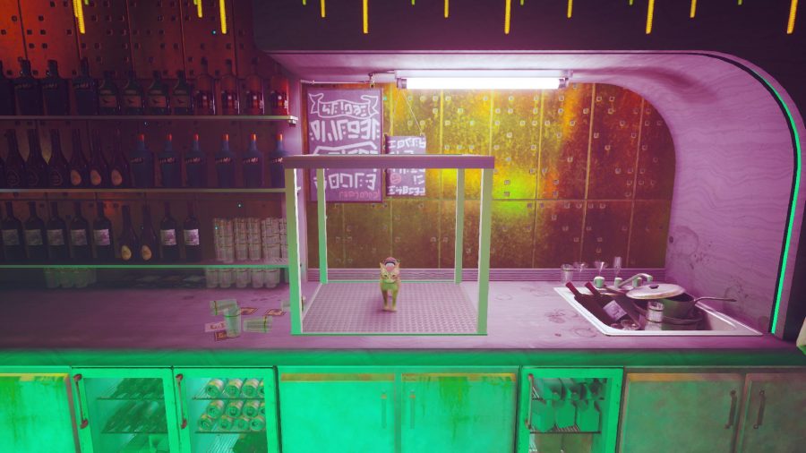 Stray Memories Locations: The bar can be found leading to the memory