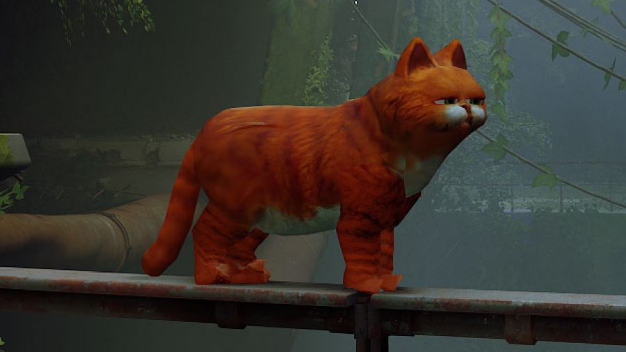 Stray Mods Best: Garfield's mod for Stray can be seen