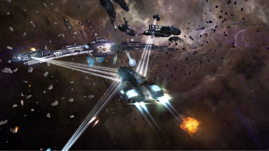 Xbox Games With Gold September 2022 free games: A big spaceship fight can be seen in progress
