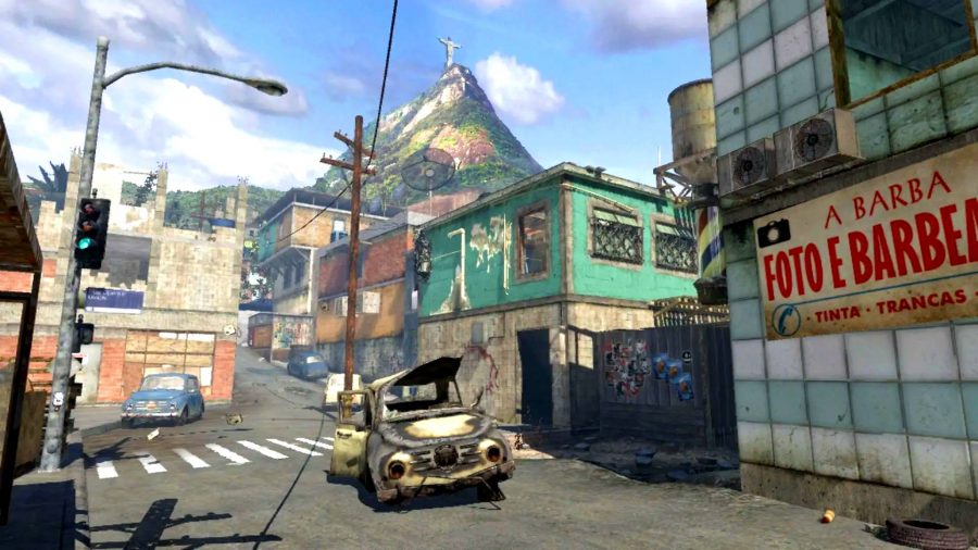 Modern Warfare 2 Maps the Old Favela - An Image of the Favela from the First MW2 Game